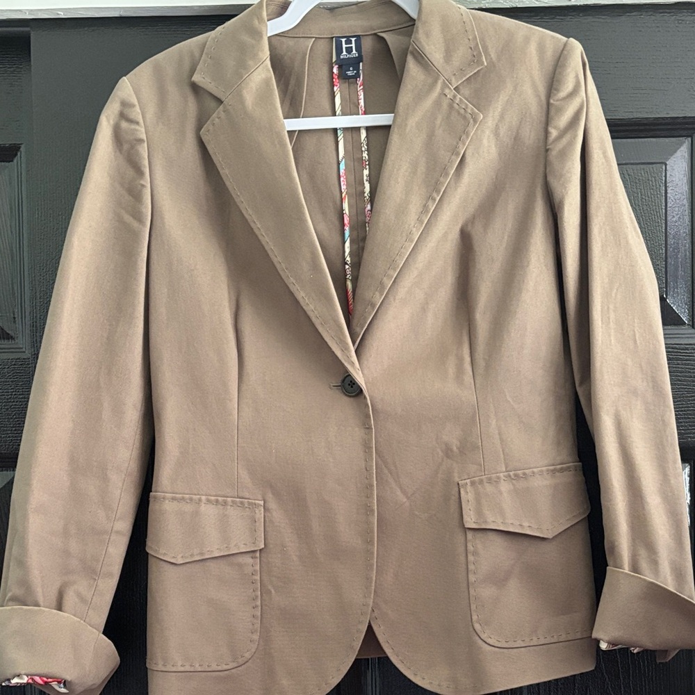 Elegant Tan Blazer by